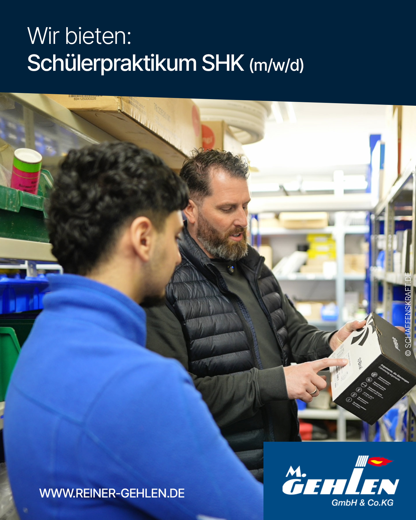 Schülerpraktikum im SHK-Handwerk